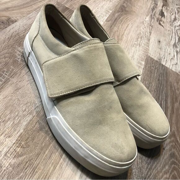 Vince Shoes - VINCE Cage Platform Suede Slip On Sneaker Size 8.5